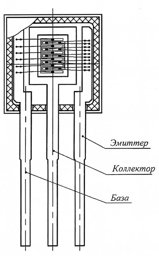 Чертеж 2Т9138А1 в корпусе КТ-111В-2.02